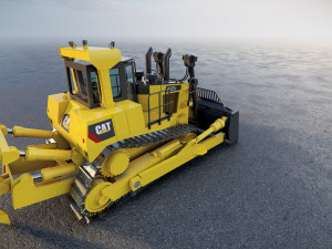 Cat D11 Bulldozer 3D 모델