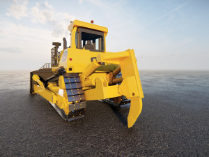 Cat D11 Bulldozer 3D 모델