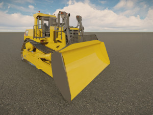 Cat D11 Bulldozer 3D 모델