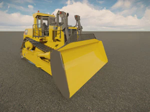 Cat D11 Bulldozer 3D Model