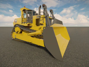 Cat D11 Bulldozer 3D Model