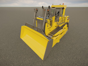 Cat D11 Bulldozer 3D 모델
