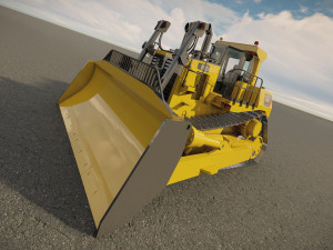 Cat D11 Bulldozer 3D 모델