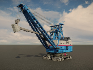 Shovel Marion 7360 Modelo 3D