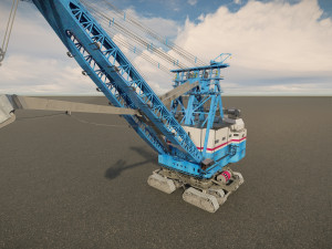 Shovel Marion 7360 3D Model