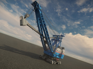 Shovel Marion 7360 3D Model