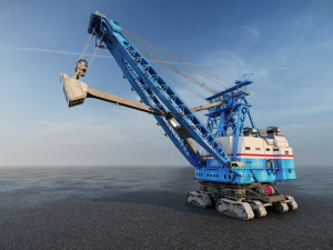 Shovel Marion 7360 3D Model