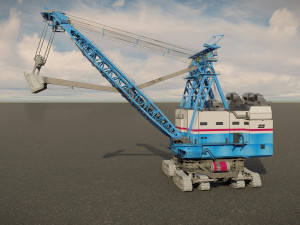 Shovel Marion 7360 3D Model