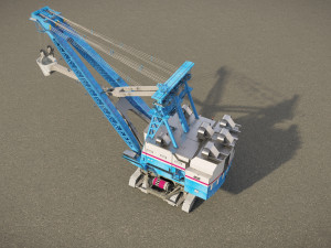 Shovel Marion 7360 3D Model