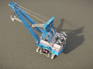 Shovel Marion 7360 3D Model