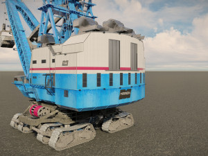 Shovel Marion 7360 3D Model