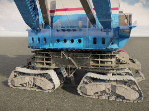 Shovel Marion 7360 3D Model