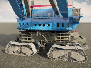 Shovel Marion 7360 3D Model