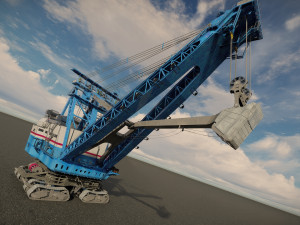 Shovel Marion 7360 3D Model