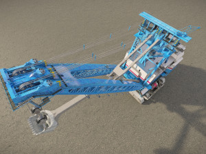 Shovel Marion 7360 3D Model