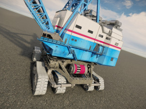 Shovel Marion 7360 3D Model