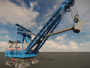 Shovel Marion 7360 3D Model