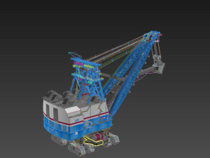 Shovel Marion 7360 3D Model