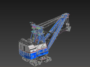 Shovel Marion 7360 3D Model