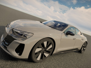 Audi RS e-tron GT 2022 3D मॉडल