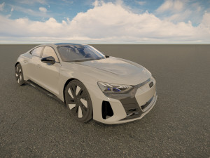 Audi RS e-tron GT 2022 3D मॉडल