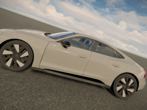 Audi RS e-tron GT 2022 3D मॉडल