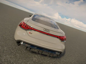 Audi RS e-tron GT 2022 3D Model