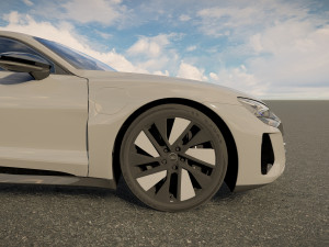 Audi RS e-tron GT 2022 3D मॉडल