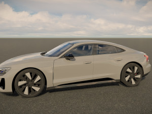 Audi RS e-tron GT 2022 3D मॉडल