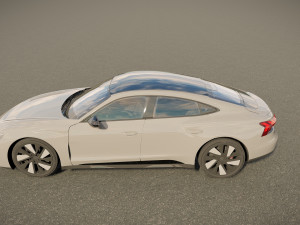 Audi RS e-tron GT 2022 3D मॉडल