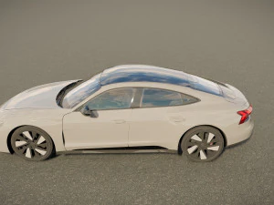 Audi RS e-tron GT 2022 3D Model