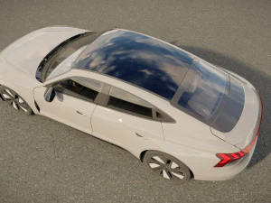 Audi RS e-tron GT 2022 3D Model