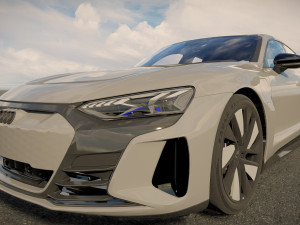 Audi RS e-tron GT 2022 3D मॉडल
