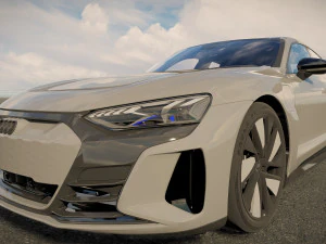 Audi RS e-tron GT 2022 3D Model
