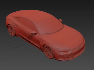Audi RS e-tron GT 2022 3D Model