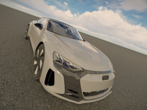Audi RS e-tron GT 2022 3D मॉडल