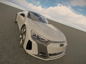 Audi RS e-tron GT 2022 3D Model