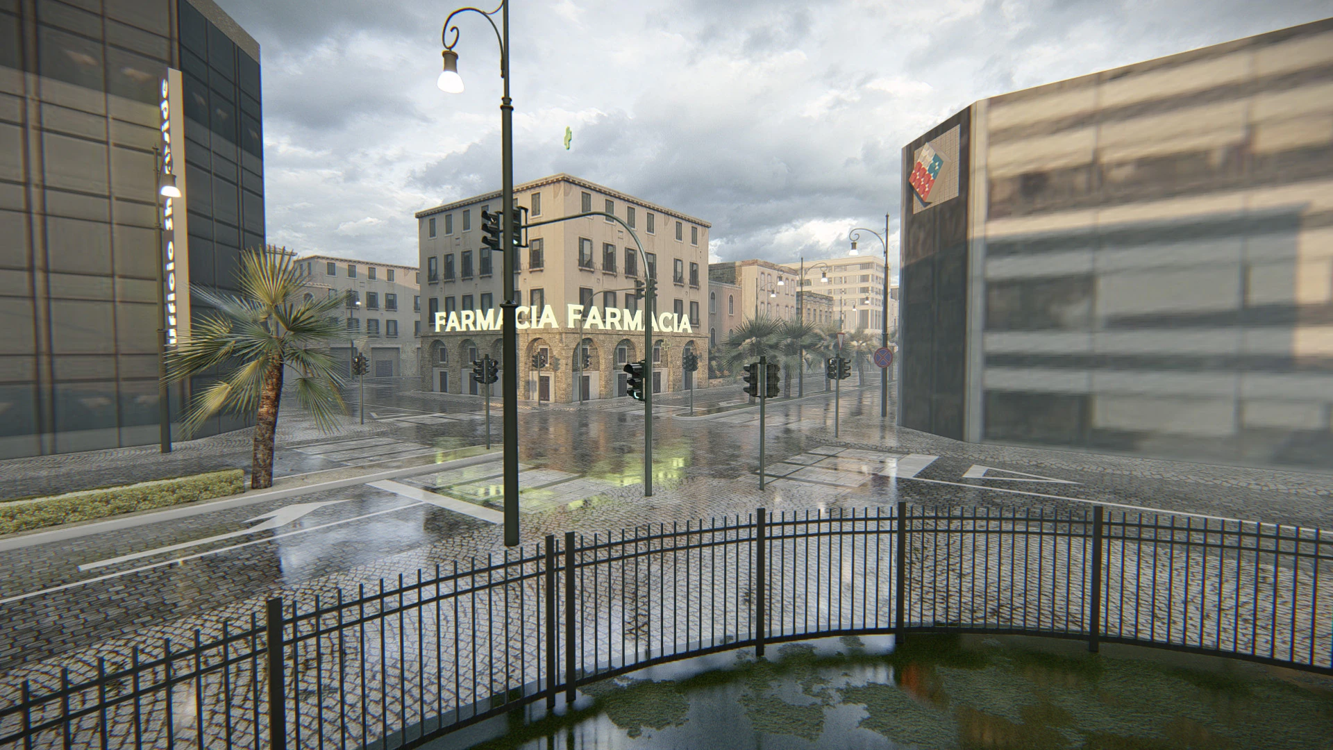 Polanesi Old Itlian City 3D Model .c4d .max .obj .3ds .fbx .stl .blend 
