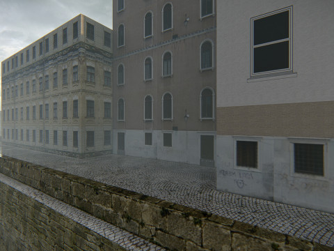 Polanesi Old Itlian City 3D-Modell
