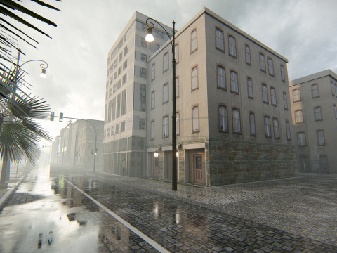 Polanesi Old Itlian City 3D-Modell