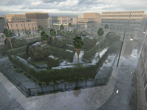 Polanesi Old Itlian City 3D-Modell