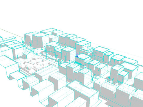 Polanesi Old Itlian City 3D-Modell