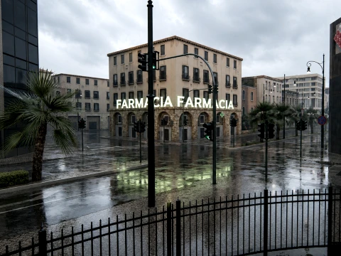 Polanesi, vieille ville italienne Modèle 3D
