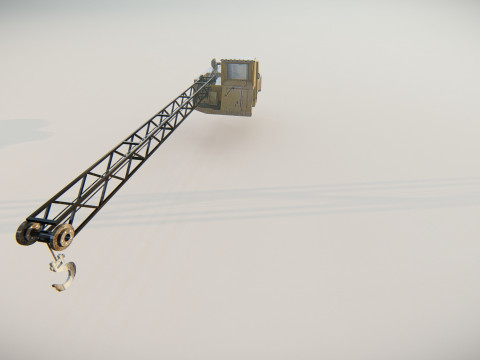 Heavy Construction Machinery Equipment Industrial 25 in 1 3D Model