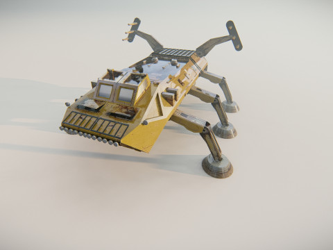 Heavy Construction Machinery Equipment Industrial 25 in 1 3D Model