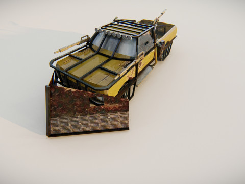 Heavy Construction Machinery Equipment Industrial 25 in 1 3D Model