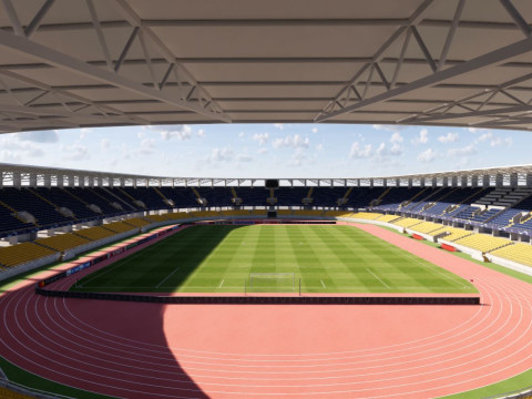 Football Stadium 3Dモデル