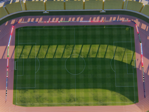 Football Stadium 3Dモデル