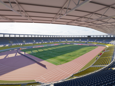 Football Stadium 3Dモデル