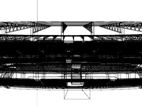 Football Stadium 3Dモデル
